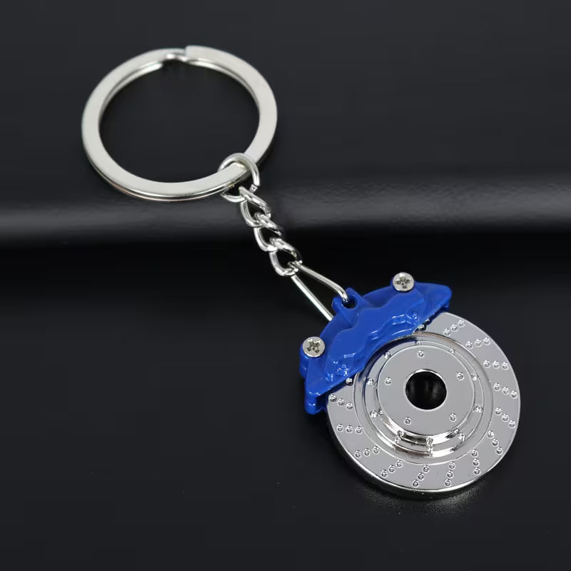 Spinning Disc & Caliper Keychain