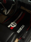 Premium Racing Red Sparco Car Floor mat