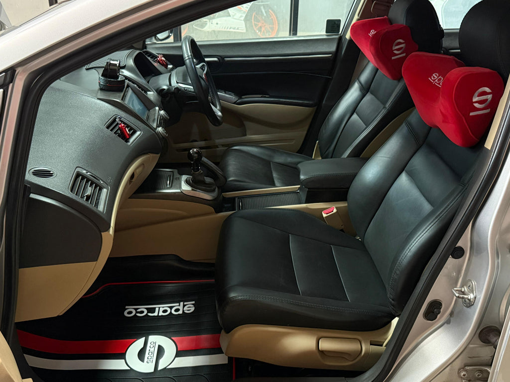 Premium Racing Red Sparco Car Floor mat