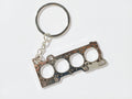 4-Cylinder Head Gasket Keychain